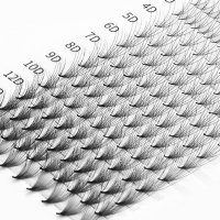 short stem pointy base premade fans