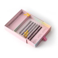 fluffy clusters lash extension