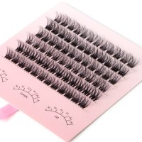 3D faux mink fluffy cluster lashes