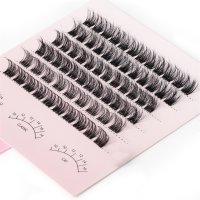 what are cluster eyelashes