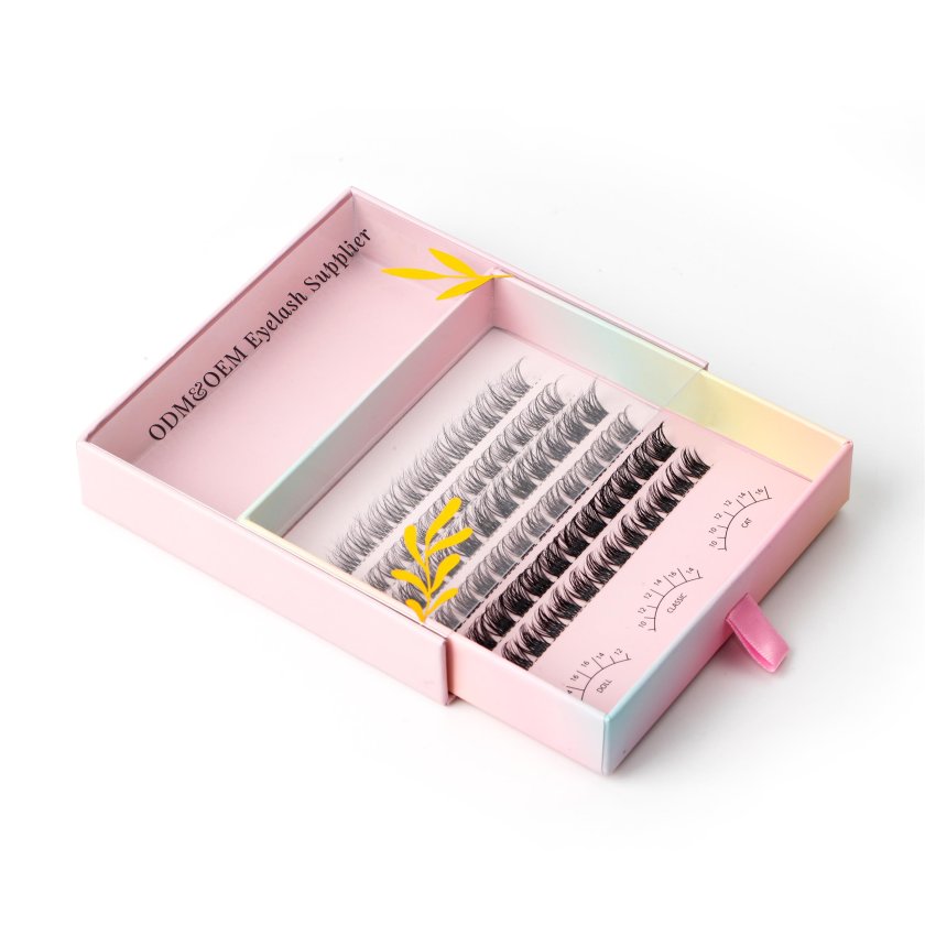 Clear Band Cluster Lashes