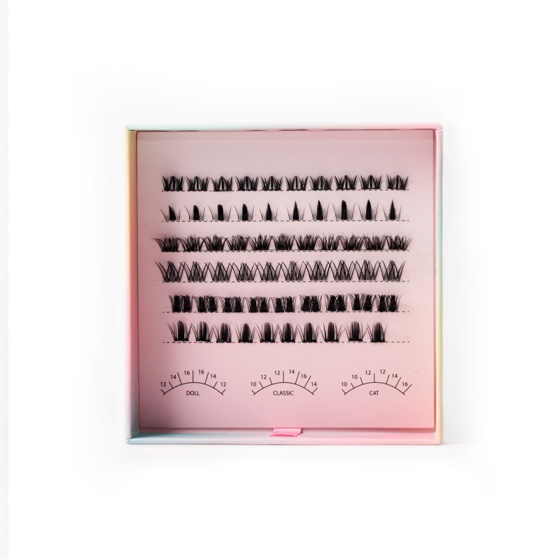 faux mink anime cluster lash extension