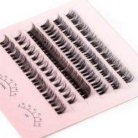 C curl D curl russian cluster lash