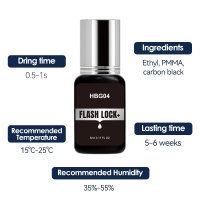 0.5-1s latex free lash adhesive wholesale