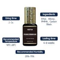 Wholesale 2-3s lash extension adhesive for beginner