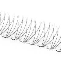 4D narrow premade fan lashes