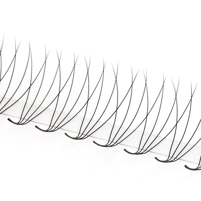 4D narrow premade fan lashes