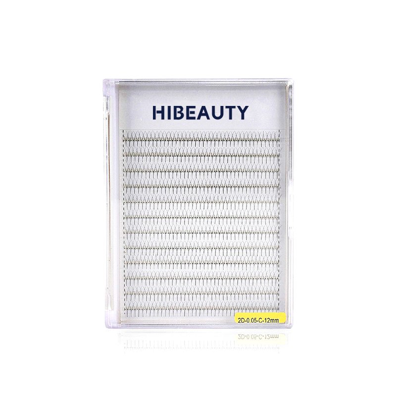 c curl 2d premade wide fans lash extension