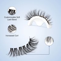 russian pre cut lashes detail