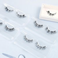 clear band pre mapped lashes