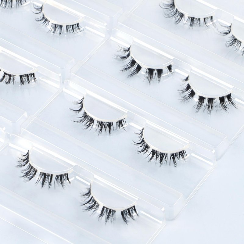 faux mink anime style pre mapped lashes