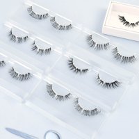 russian d curl segment lashes