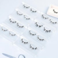 anime style diy segment lashes