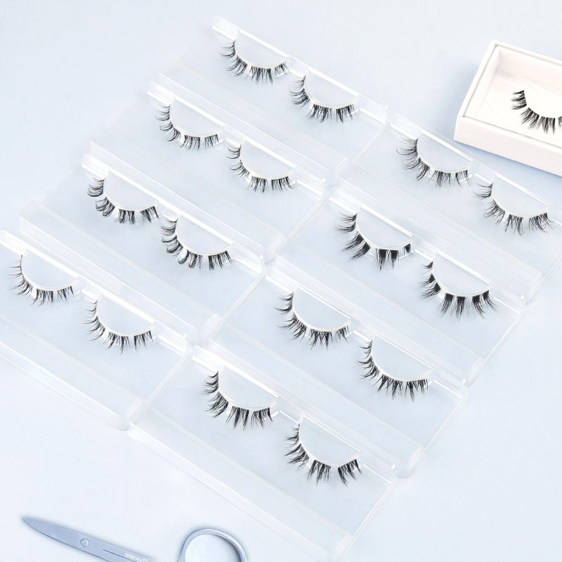 anime style diy segment lashes