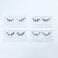 clear band segment lashes
