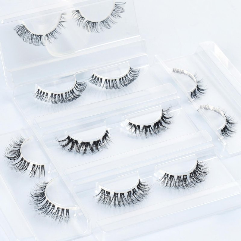 faux mink dd curl russian segment lashes
