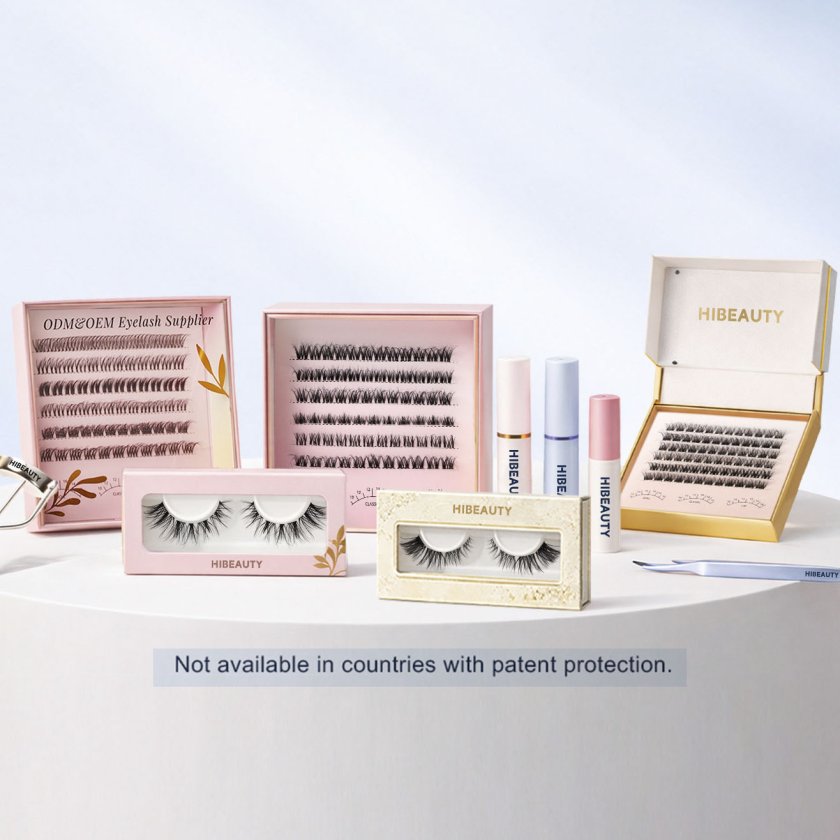 Custom Cluster Lashes & Packaging