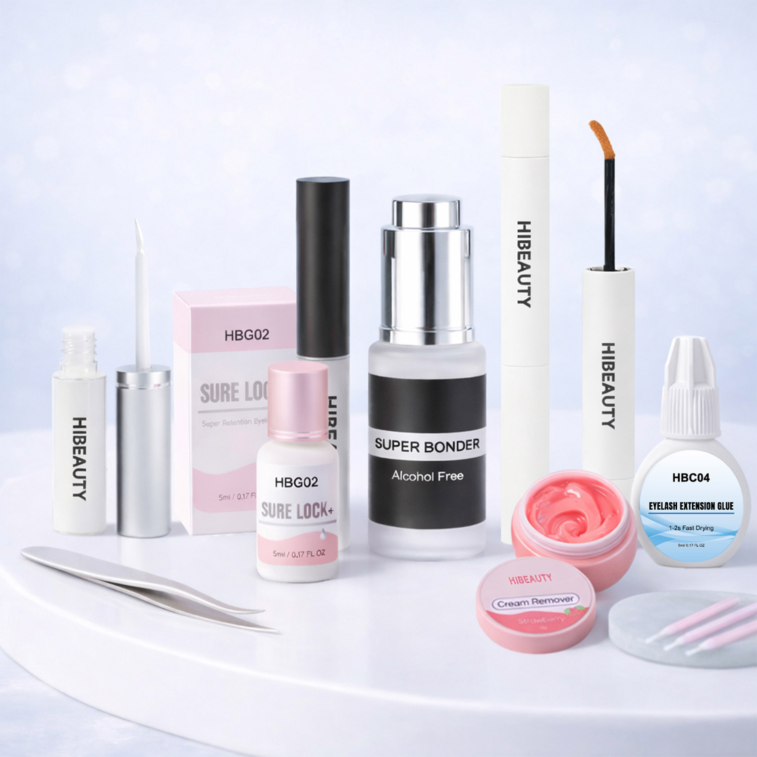 lash glue and tools private label