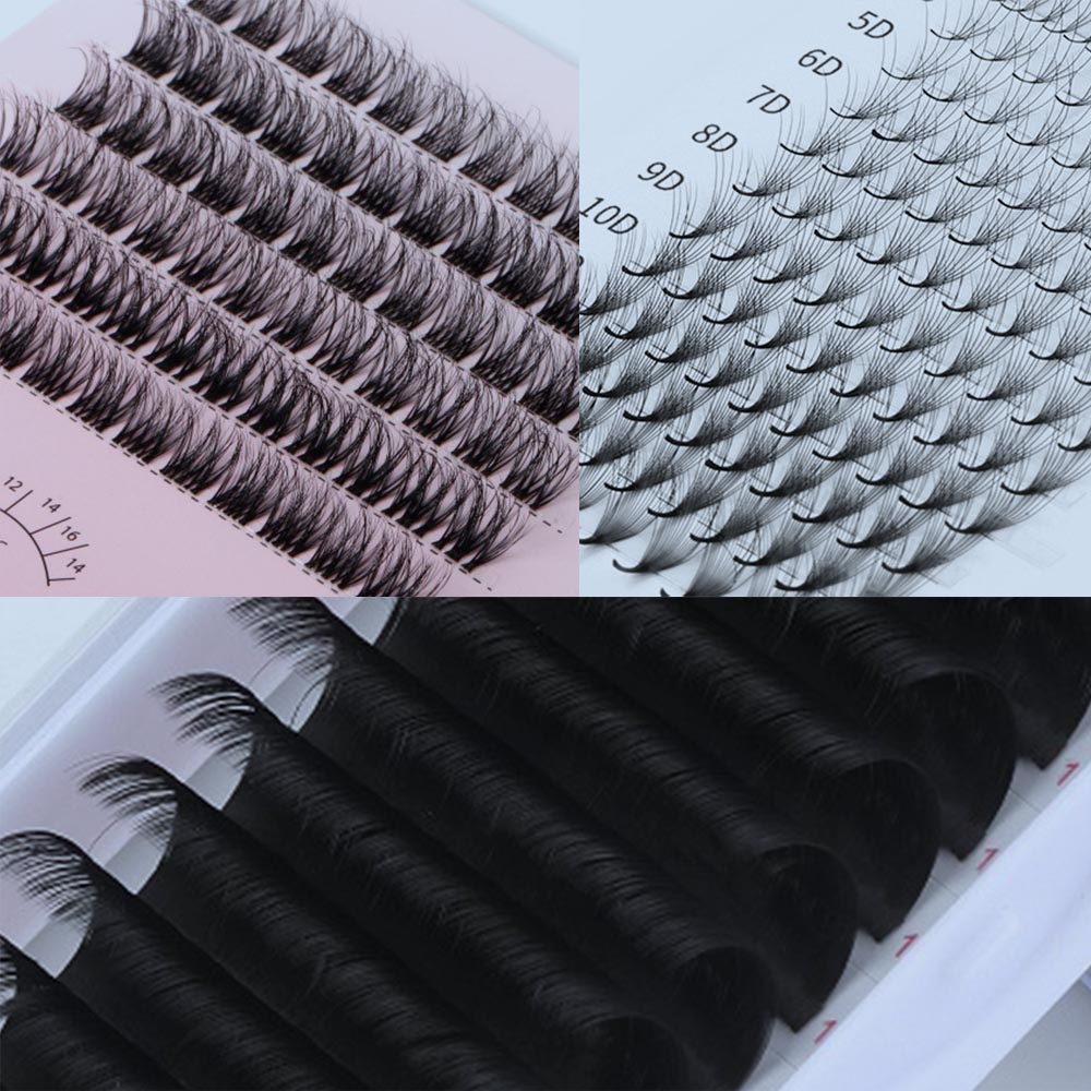 cluster lashes vs lash extension