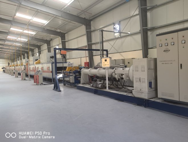Rubber and plastic insulation equipment