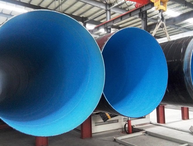 Internal anticorrosive finished tube