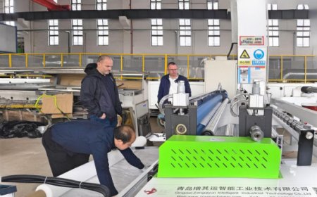Non-Woven Flat-Bottom Bag Making Line Shipped to Europe