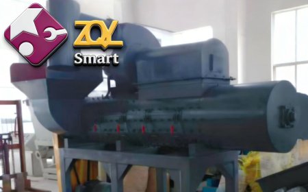 Custom 3 Ton/Hour PET Bottle Label Remover Delivered to Mongolia 