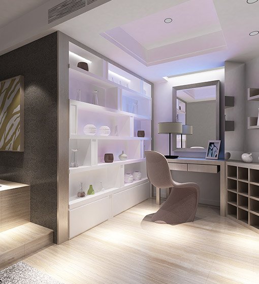 modern minimalist dressing table