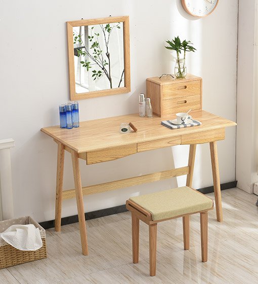 solid wood dressing table