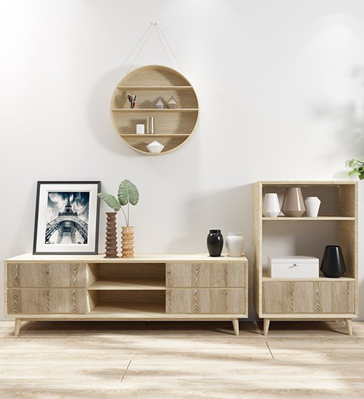 Living room solid wood furniture