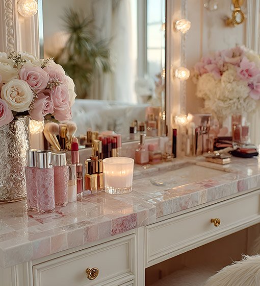 European-style dressing table