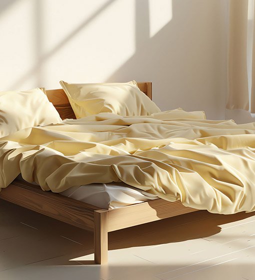 Mid-Century Modern Bed 