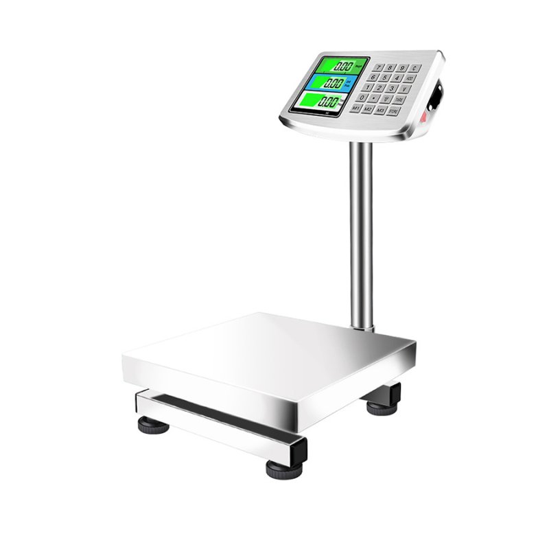 YH-818-B SS Floor Weighing Scale