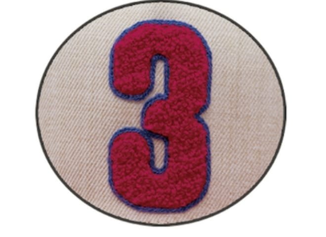 Towel embroidery