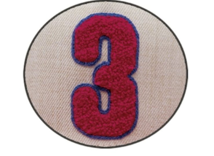 Towel embroidery