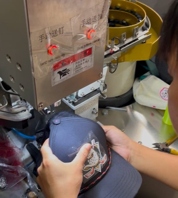 17 Button Fixing