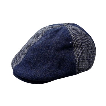 High Quality Retro European Berets Embroidery Newsboy Top Hat for Men Women Casual Unisex Plaid Peaked Cap 