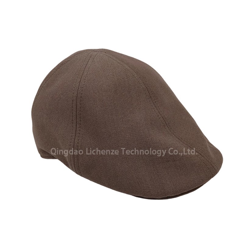 New Arrival Unisex Newsboy Hats Classic OEM Cotton Solid Color Adjustable Flat Hat for Casual Party Peaked Cap