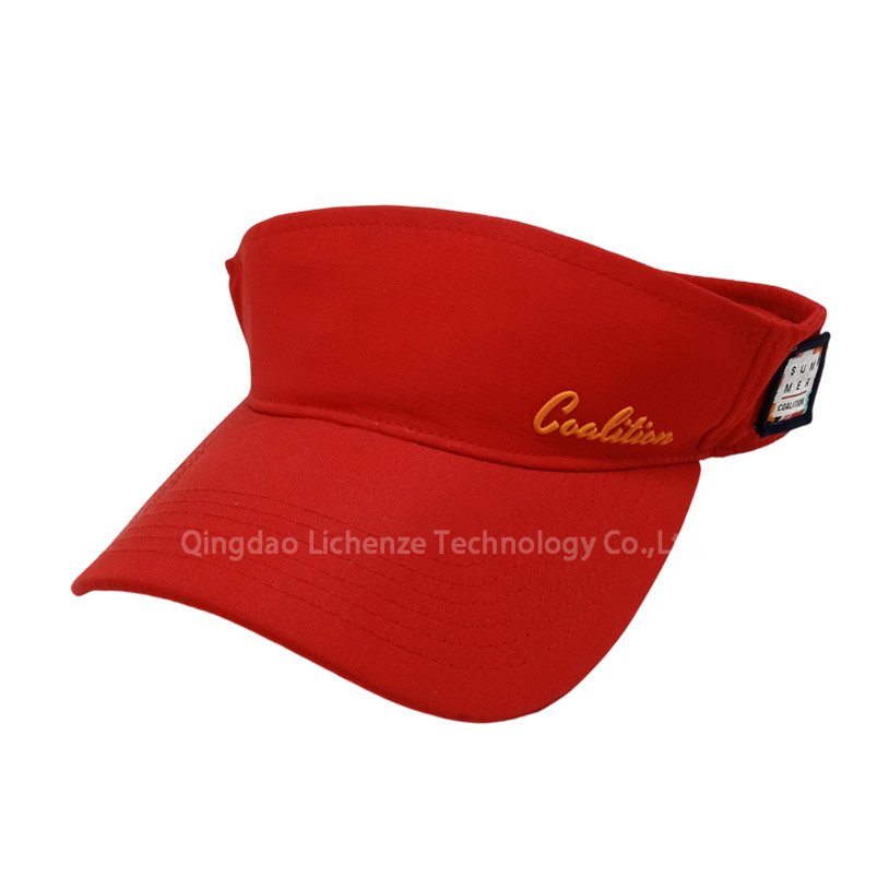 Quick Dry Taslon Polyester UV Protection Unisex Sport Golf Tennis for Men Women Sun Visor Hat