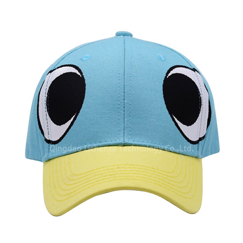 100%Cotton Twill Embroidery Eye Patch Logo Fashion Hat Headwear Sport Child Kids Baseball Cap