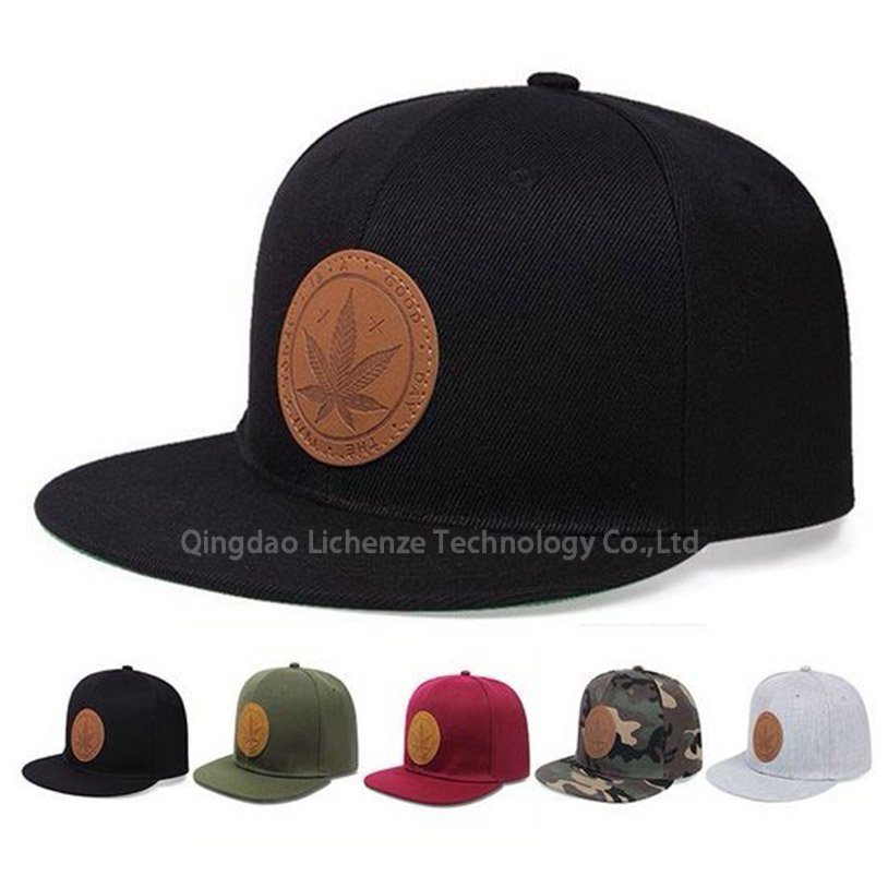 5 Panels 100% Acrylic or Cotton Twill Custom 3D Embroidery Fashion Outdoor Sport Flat Bill Snapback Cap