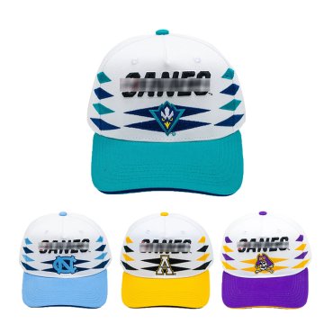 Sandwich Brim Slightly Curved Visor 100%Cotton Twill 5 Panels 3D Embroidery Structured Mid Profile Fashion  Sport Hat Baseball Cap