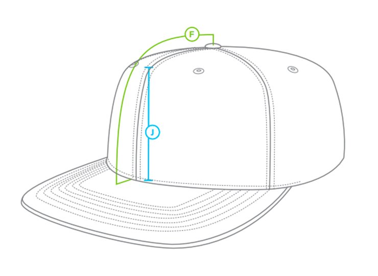 Snapback/Flat Brim Cap（6 Panels）