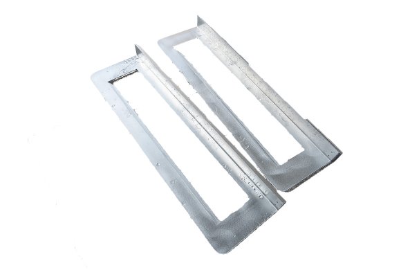 U shape channel frame support