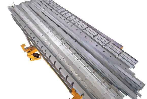 Láminas de techo trapezoidales