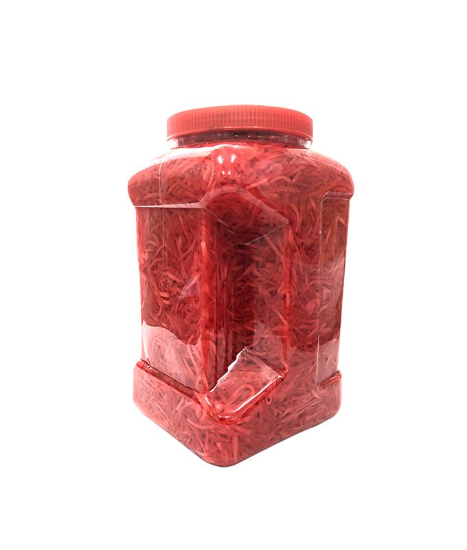 寿司用生姜（プラスチック瓶入り）、1瓶5ポンド