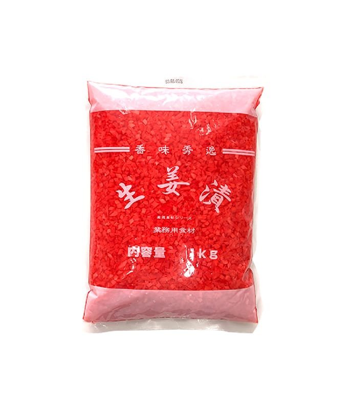 寿司用生姜（赤糸生姜）1kg/袋