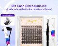 Kit Completo DIY de Cílios Cluster