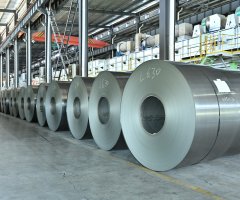 HiB-23/90 silicon steel coil front view