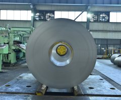 Detailed view of HiB-27/105 coil thickness and finish